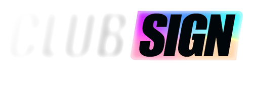 Club Sign Rentals